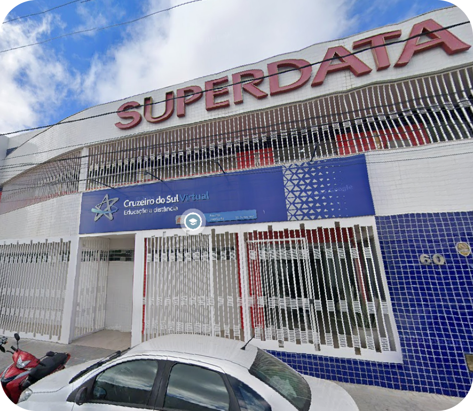 Fachada da Superdata Cursos